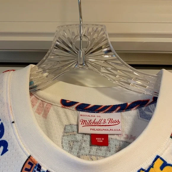 Mitchell & Ness long sleeve NBA logos jersey - Picture 4 of 4